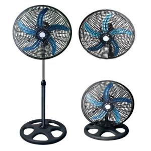 VENTILADOR NAF PIE INDUSTRIAL 360° - 60 WATT 45 CM.