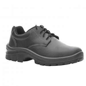 ZAPATO SEGURIDAD PUNTA Y PLANTILLA ACERO WORKSAFE NEGRO Nº43