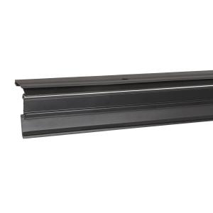 ZOCALO PUERTA AUTOMATICO HERMEX NEGRO 90 CM.